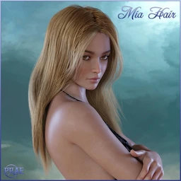 Prae-Mia Hair For G8 Daz