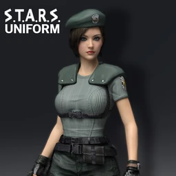 RE STARS Uniform Jill Valentine for G3F