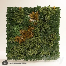 墙植物模型合集