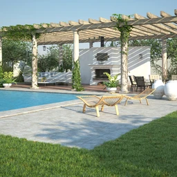 园林场景,园林建筑,园林设计等模型50个