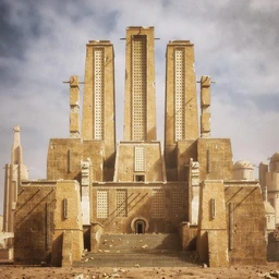 古庙模型,神庙模型,神殿模型,玛雅文明,南美洲神殿模型,庙宇建筑模型