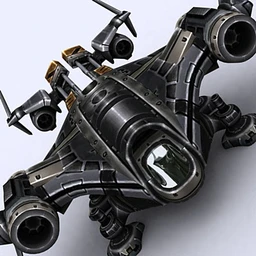 科幻运输机模型,科幻运战斗机,未来战斗机模型