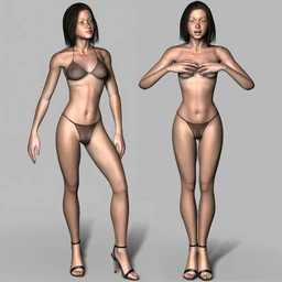 女孩模型,Alicia人物模型