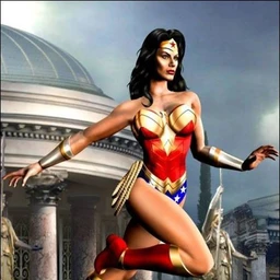 DC漫画角色模型,神奇队长,神奇女侠,超人,闪电侠,蝙蝠侠,绿灯侠,猫女,丧钟等模型