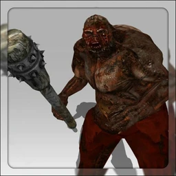 食人魔模型,u3d,fbx格式