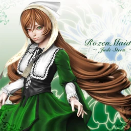 蔷薇少女,翠星石模型,obj格式