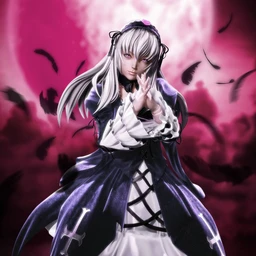 蔷薇少女,水银灯模型,obj格式