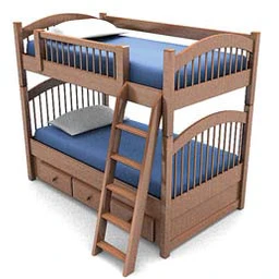 双层床模型,婴儿床模型合集共9个