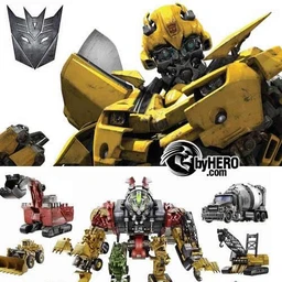 变形金刚模型合集,max格式