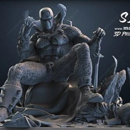 捕食者3D打印模型