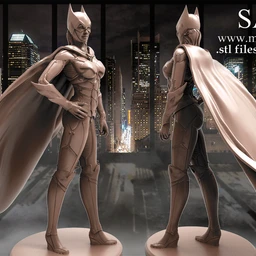 蝙蝠侠3D打印模型