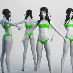 美少女模型04