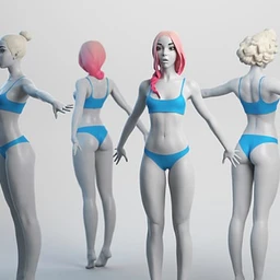 美少女模型03