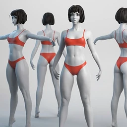 美少女模型02