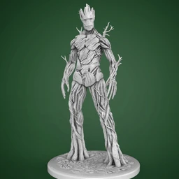 银河护卫队-格鲁特3D打印模型