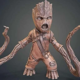 银河护卫队-格鲁特小孩3D打印模型