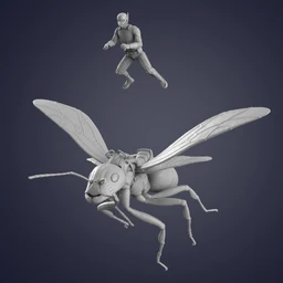 漫威角色-蚁人3D打印模型