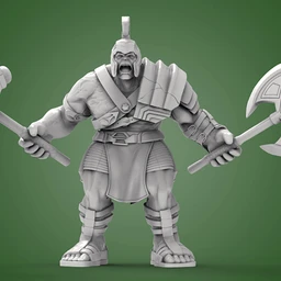 漫威角色-绿巨人3D打印模型