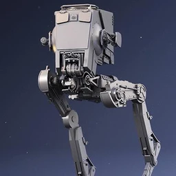 《星球大战》探察步行机3D打印模型