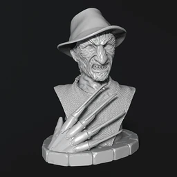 《猛鬼街》杀人狂弗莱迪-3D打印模型