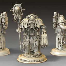 战锤牧师-3D打印模型