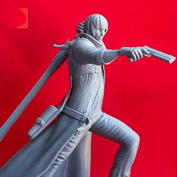 《鬼泣》角色但丁-3D打印模型