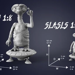 《外星人E.T.》角色-3D打印模型