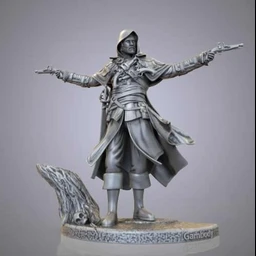 《刺客信条4：黑旗》男主角-3D打印模型