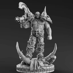 加尔鲁什·地狱咆哮-3D打印模型