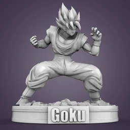 《龙珠》孙悟空-3D打印模型