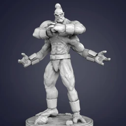 《真人快打》GORO（高洛）-3D打印模型