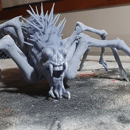 《迷雾》灰鳏夫,蜘蛛怪-3D打印模型