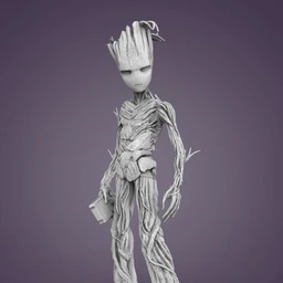 小格鲁特-3D打印模型