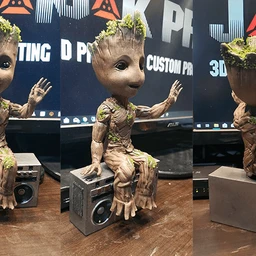 Hello-小格鲁特-3D打印模型