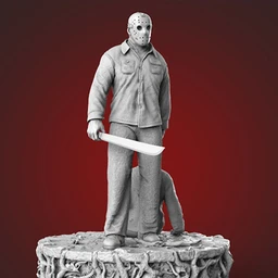 杀手-杰森·沃赫斯-3D打印模型