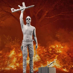 《孤岛惊魂5》角色-3D打印模型