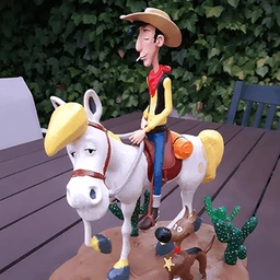 《Lucky Luke》角色-3D打印模型