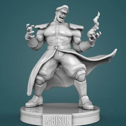 《街头霸王》拜森-3D打印模型