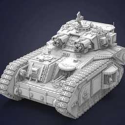 坦克Vulcan-3D打印模型