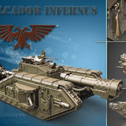 喷火坦克-3D打印模型