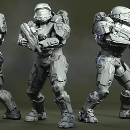 《光环》士官长-3D打印模型