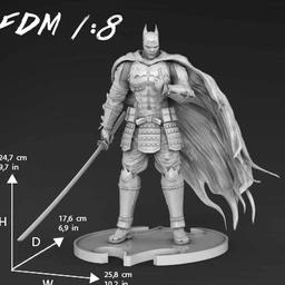 《忍者蝙蝠侠》角色-3D打印模型
