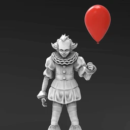 《小丑回魂》角色-3D打印模型