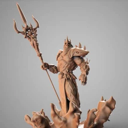 海神波塞冬-3D打印模型