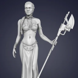 《星球大战V:帝国反击战》莱娅公主-3D打印模型