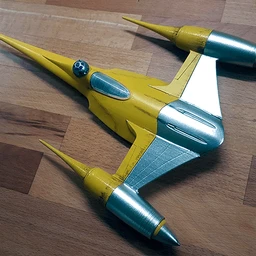 《星球大战》星际战机Naboo N-1 Starfighter-3D打印模型