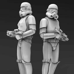 银河帝国第一秩序冲锋队-3D打印模型