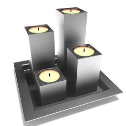 蜡烛,蜡烛台,蜡烛架,杯烛台,油灯模型合集