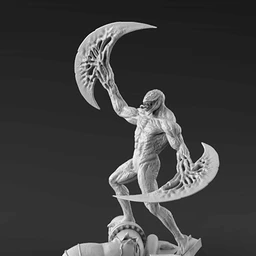 《毒液》角色Riot-3D打印模型