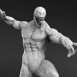 《毒液》角色Venom-3D打印模型